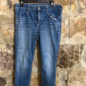 American Eagle Outfitters Women’s Dark Blue Skinny Jeans